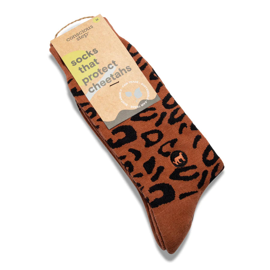 socks that protect cheetahs-tan