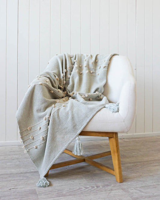 Tufted Throw - Hiroshi