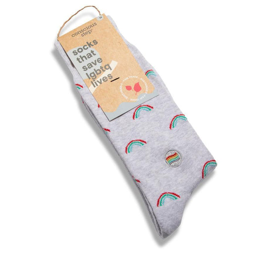 socks that save lgbtq lives - rainbow