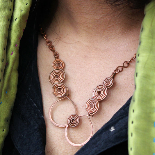 Layered Coil Necklace