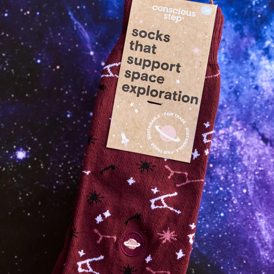 socks that support space exploration-constellations