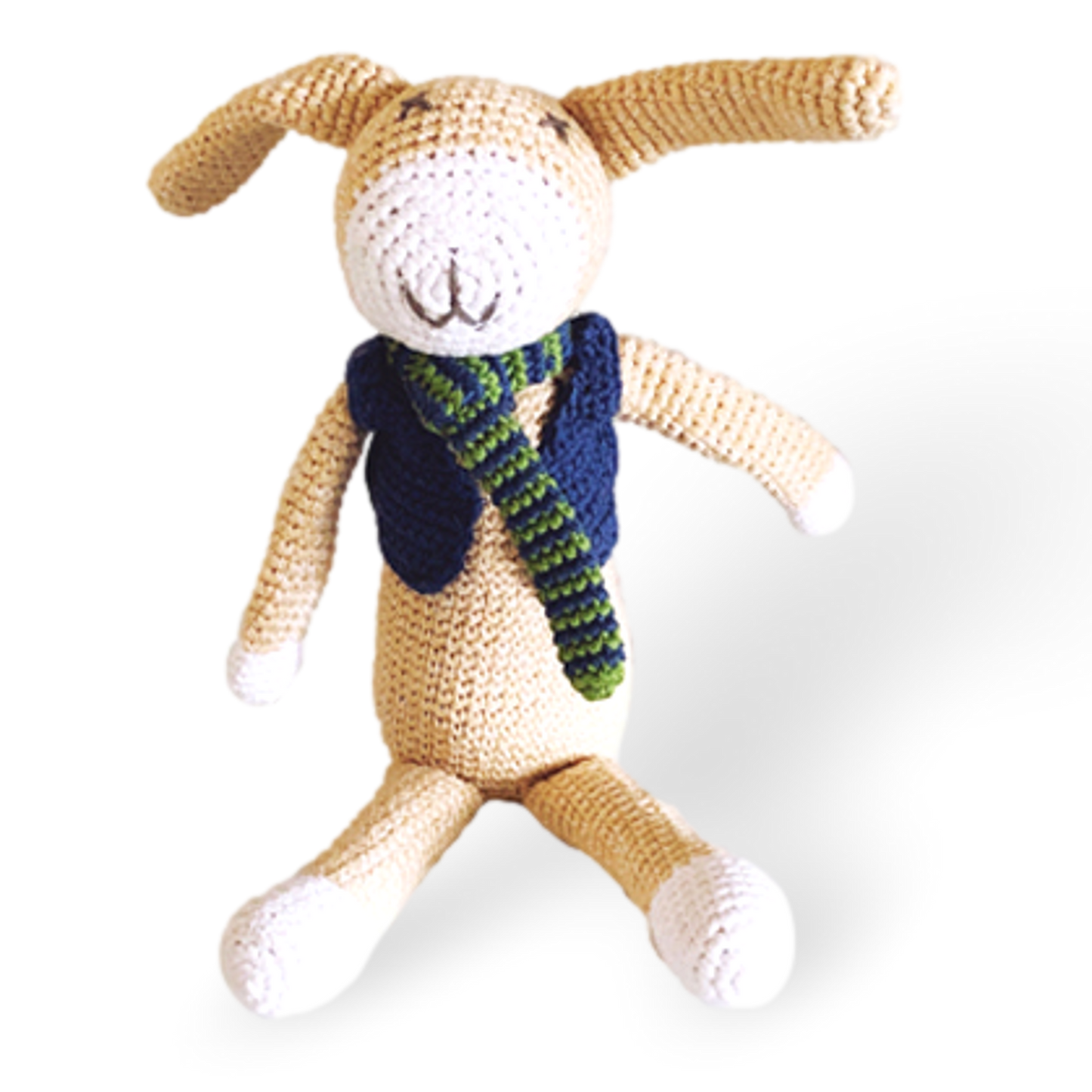 Bunny rattle – scarf