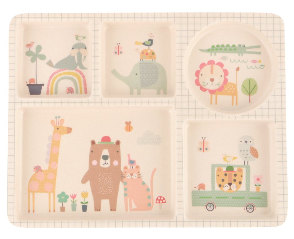 Love Mae Plate Set - Animal Village