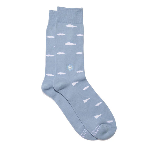 Socks that Support Mental Health-clouds
