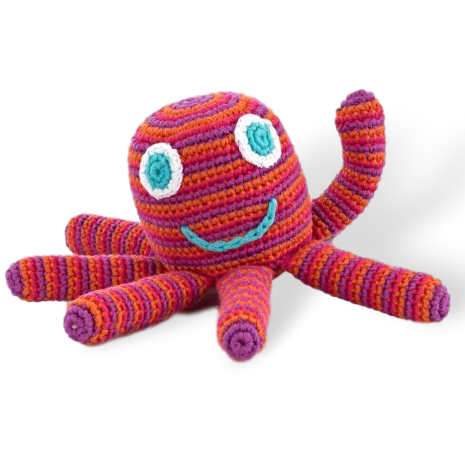 Octopus Rattle ( 5 colours ) - Samana Living