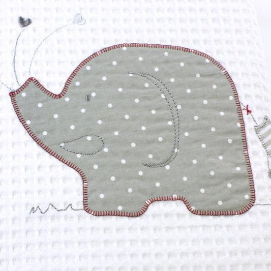 Elephant Cot Blanket